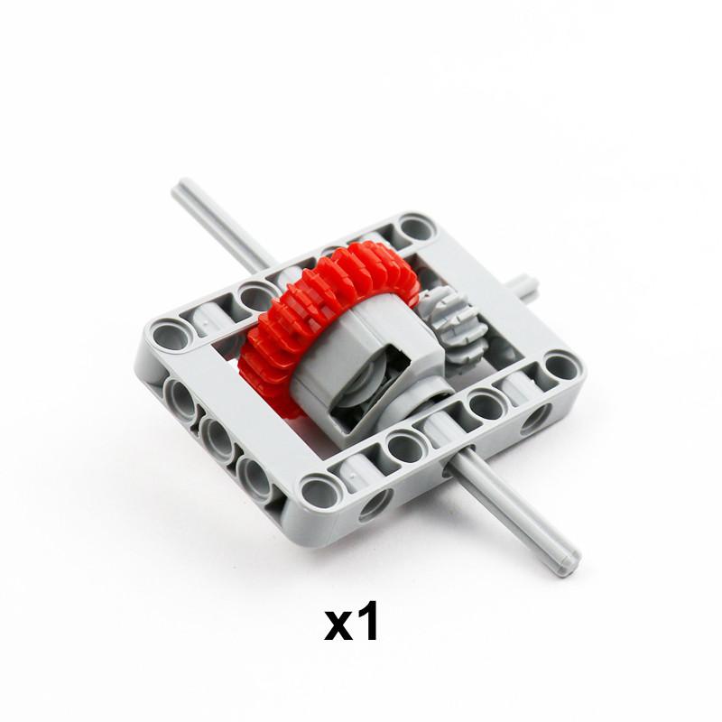 New Arrival MOC Technical Parts Building Blocks Bricks Differential Gears Kits Technical Framed Differential Set Pack
