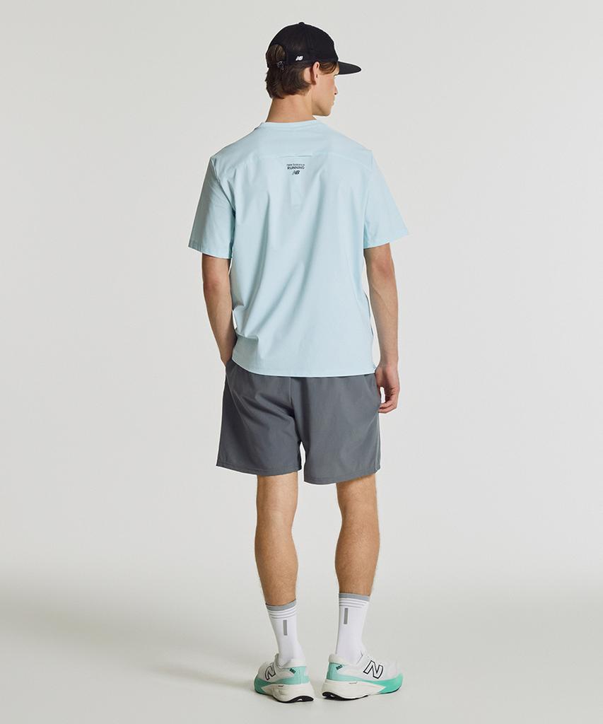 Nyuballanseu Nbneg35603 / Uni Frozen Tricot Short Sleeve Tee (L/Blue)