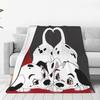 Super Soft Blankets Camping 101 Dalmatians Throw Blanket Flannel Bedspread For Living Room Comfortable Sofa Bed Cover