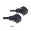 Auto Windshield Wiper Jet Nozzle 2/4/10PCS High & Low Temperature Proof 86636AJ10B for Car Exterior Cleaning