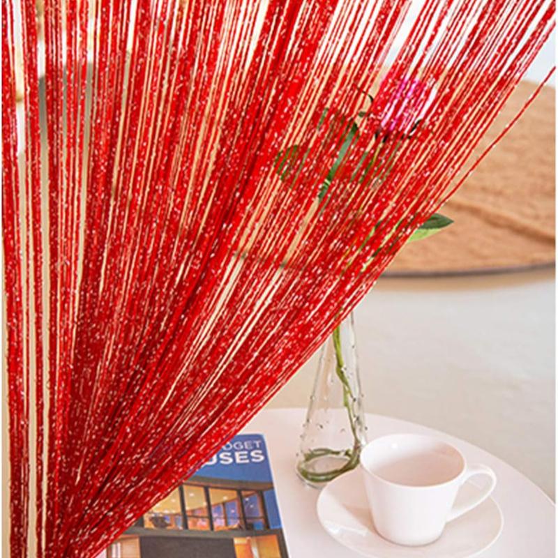 Boncuklu Perde Boncuklu Kapı Perdesi Kristaller İç Mekan Asma Dekorasyonu ve Bölmeleri için Uygundur Dolap Perdeleri