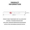 Transparent Anti-collision Strips Silicone Car Door Scratch Protection Sticker For Lexus RX330 IS250 ES300h UX GX470 LX570 LS430