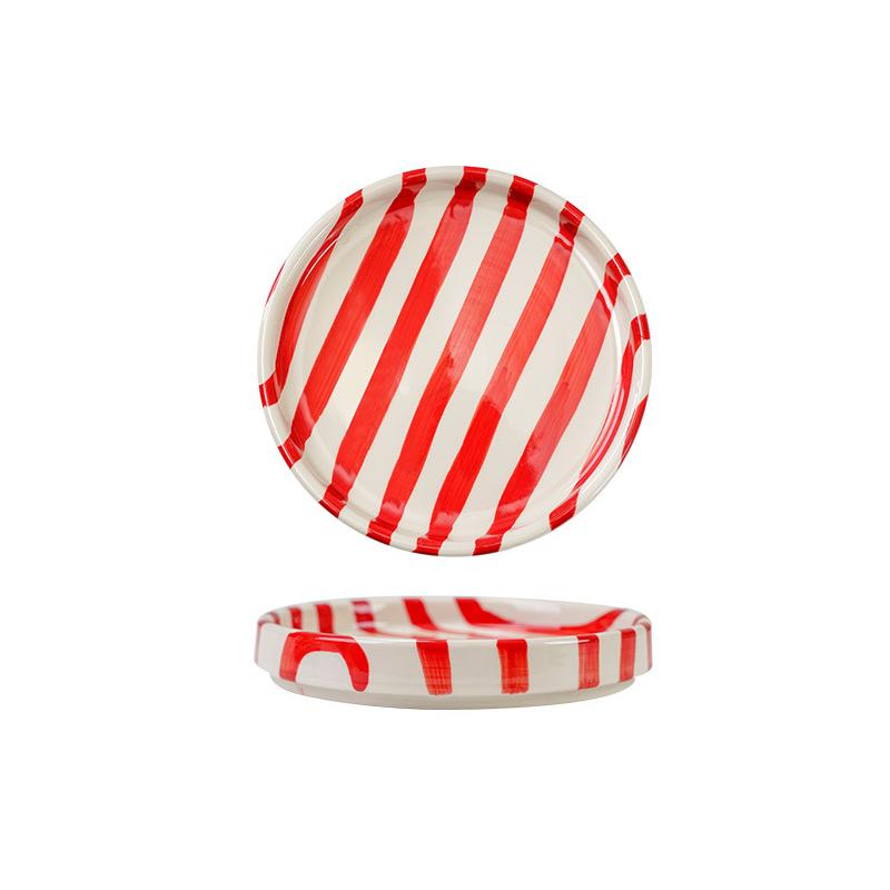 

1 шт. Высококлассное домашнее украшение для столовой Современная кухонная утварь для ресторанов 14,5x14,5 см красный