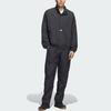 Adidas Originals Puffer Po Basketball Jacket Solid Logo Basketball Pullover Men Jacket Black IK3562