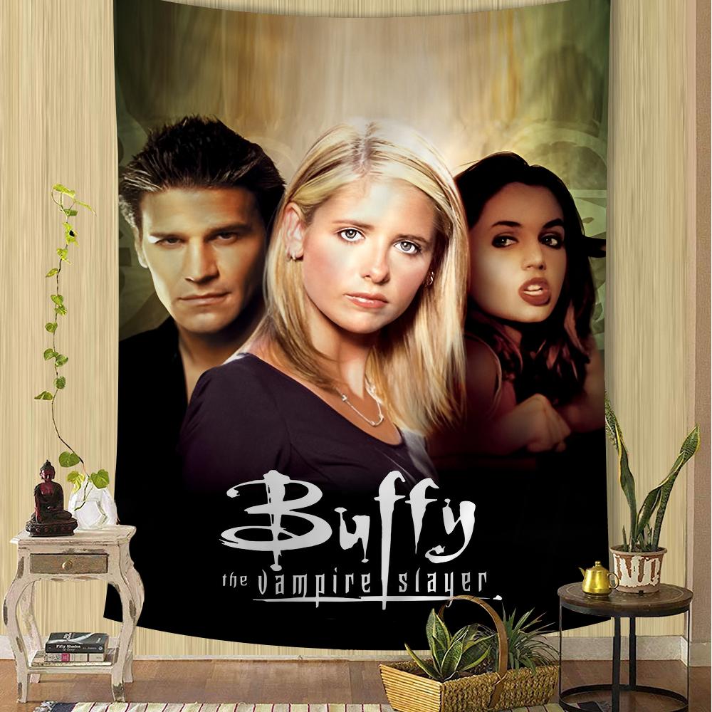 Buffy the Vampire Slayer Colorful Tapestry Wall Hanging Cheap Hippie  Bohemian Wall Tapestries Mandala Wall Hanging Sheets