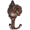 Rustic Cast Iron Holder Rose 13.9 Cm