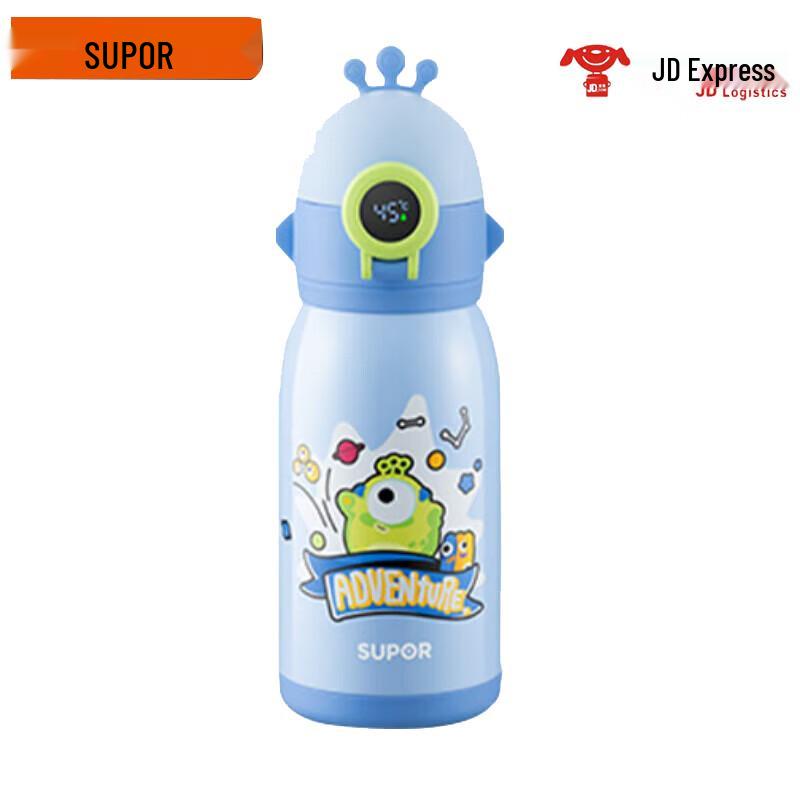 Supor 600ml Smart Children s Insulated Thermos with Straw