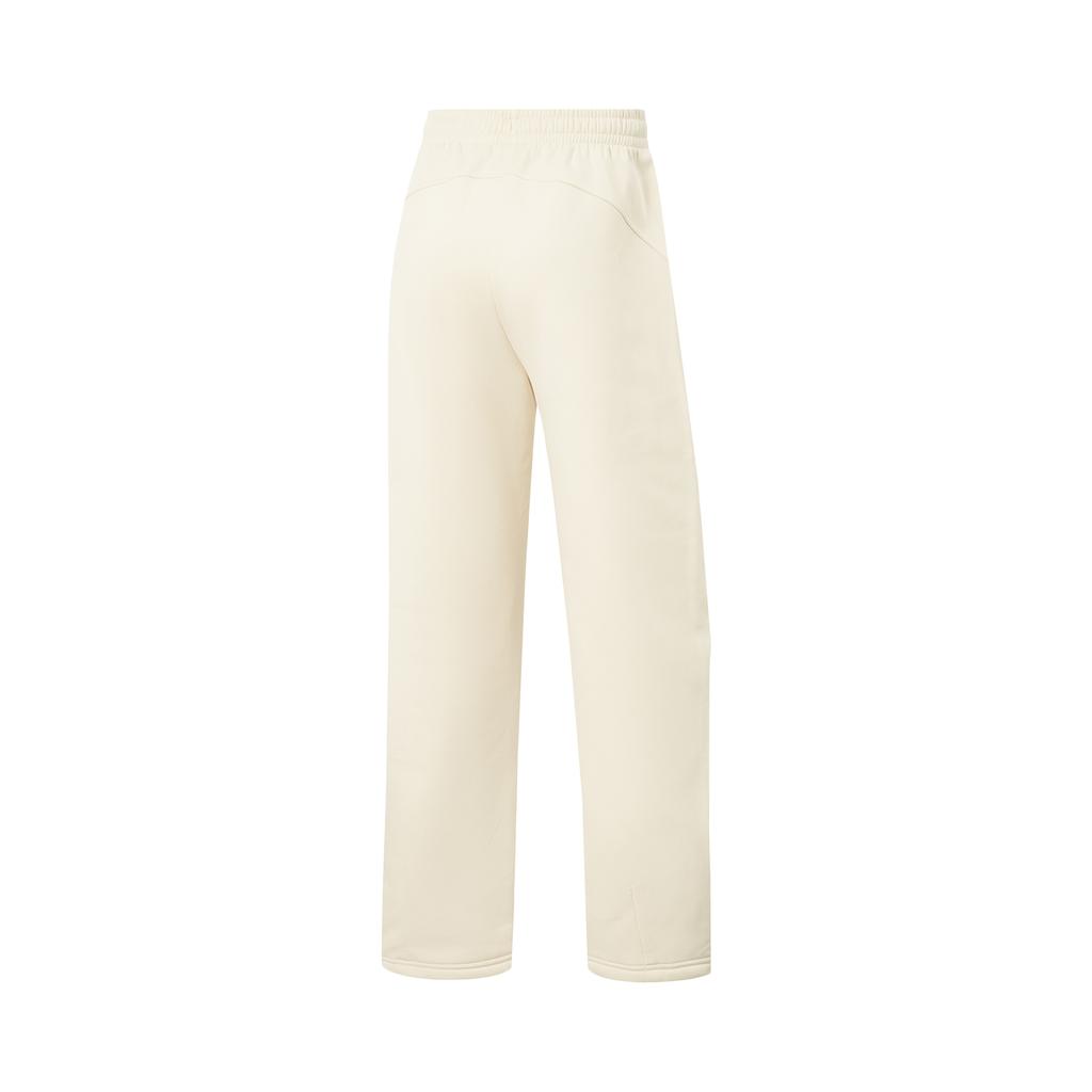 Li Ning Fitness Series Simple Brand Logo Comfortable Versatile Fashion Knitted Sports Pants Women Pants AKLVE16-2