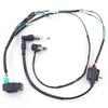 ATV Off-road Motorcycle 50-110CC Accessories: Foot Starter, Wiring Harness, Ignition Coil, High Voltage Electrical Components.