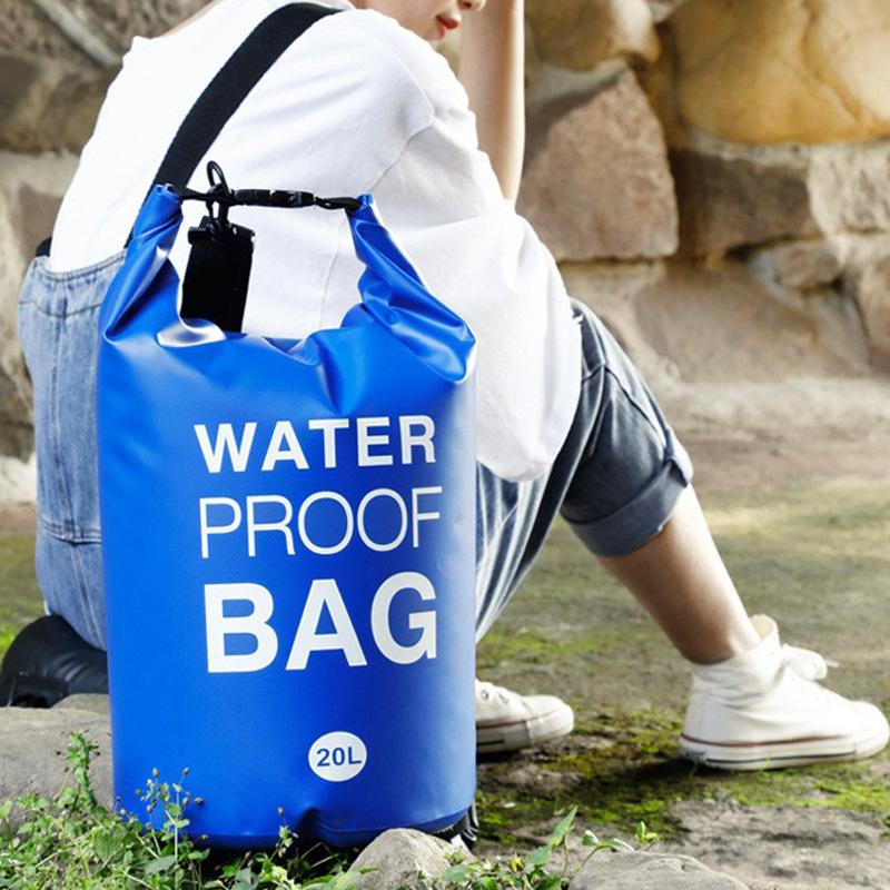 Roll Top Boating Floating Hiking Kayak Water Sports Ocean Pack Dry Sack OEM2L-40L Printing Waterproof Dry Bag