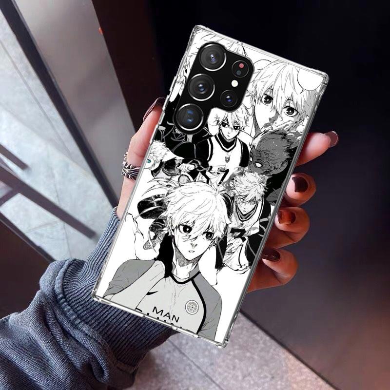 

Blue Lock Nagi Seishiro Phone Case For Samsung Galaxy S26 S25 Edge S24 S23 Ultra S22 Plus S21 S20 FE Soft TPU Back Cover Funda G Samsung S26 Plus