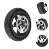 215mmx47mm Electric Bicyle Rear Wheel Rubber Tire Accessory Easily Install Sturdy Heavy Duty Strong Grip Replacement for Bike