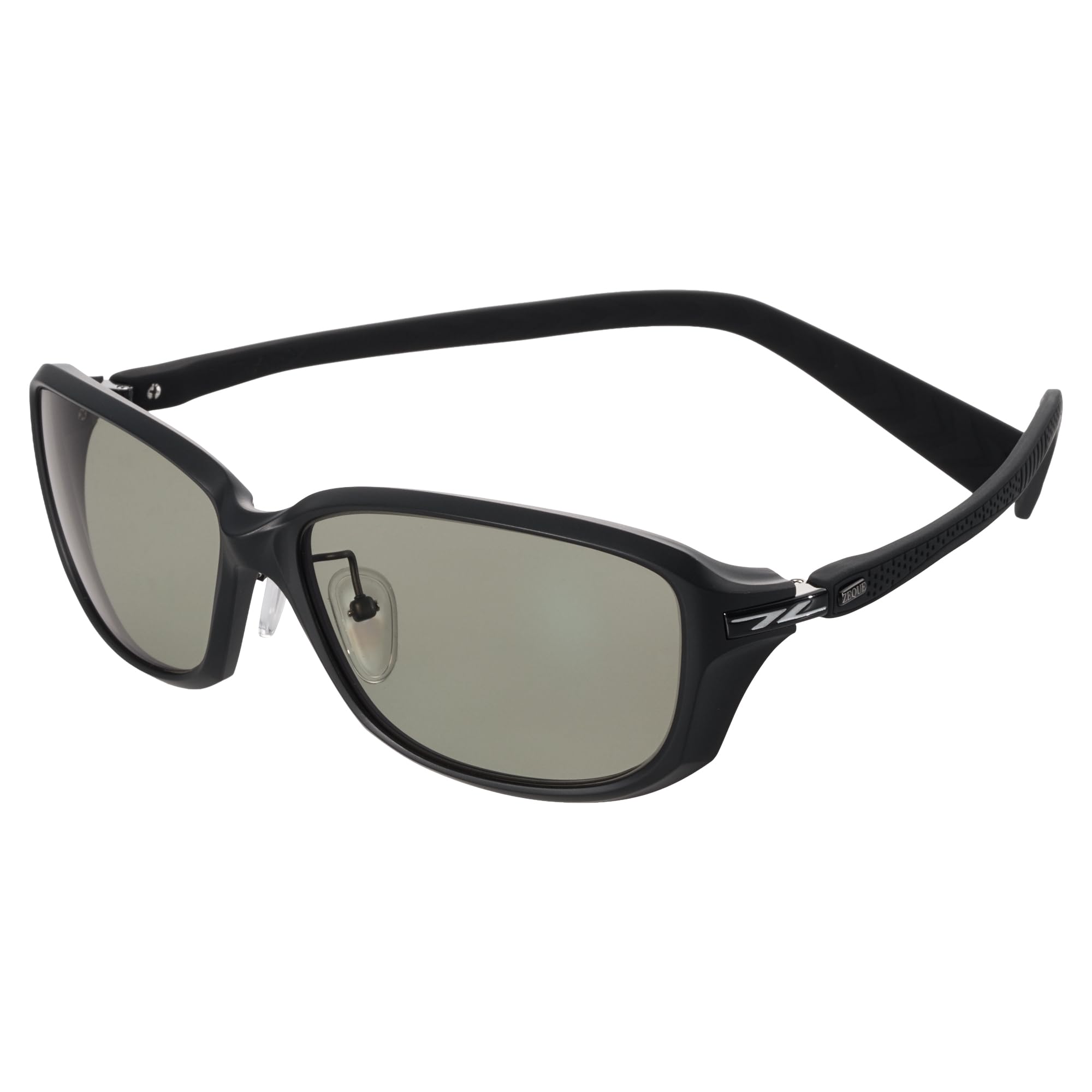 

Zeku Polarized Sunglasses Matte TRUEVIEW SPORTS [Zeque] TIDA-X (Tiida X) F-2300 Black/Black