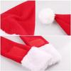 2Pcs/Set Christmas Dog Scarf Collar Winter Cat Scarf Hat Cute Pet Neck Warmer  for Small Dogs