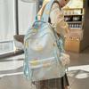 Schoolbag Japanese ins High-value backpack Small fresh and sweet star backpack Junior high school student lightweight large-capacity schoolbag