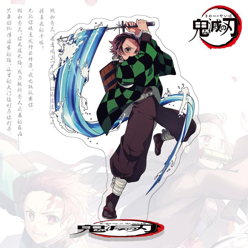 High Quality Anime Demon Slayer Kimetsu no Yaiba 1 40 Large Acrylic Stand Figure Display Statue Kamado Tanjiro Nezuko Merchandise