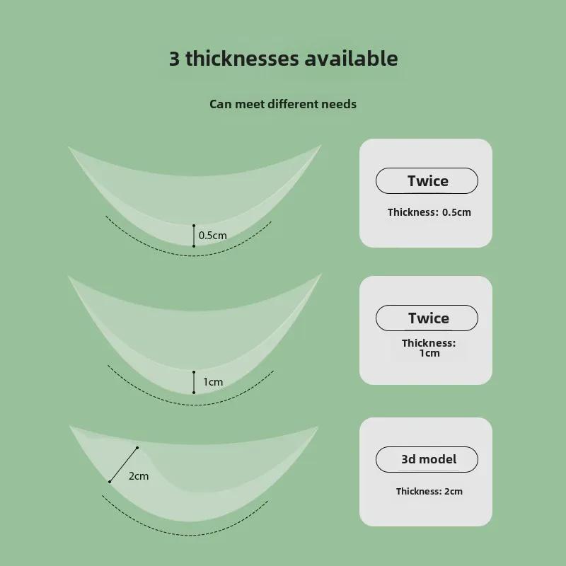 Invisible Silicone Breast Stickers for Small Breasts - Waterproof, Sweat-Proof, Lift & Gather for Summer Wedding Dresses