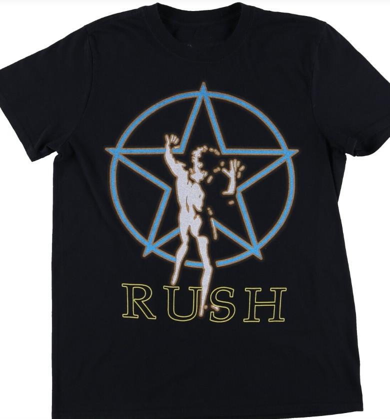 RUSH Band Black T-Shirt Unisex Cotton Adult S-5XL SB392 Unisex T-Shirt M