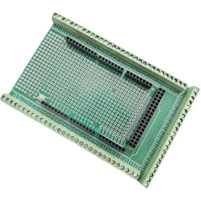 Compatible With MEGA2560 Double-side PCB Prototype Screw Terminal Block Shield Board Kit For Arduino Mega 2560 R3