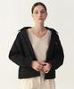 Artid Collared Cotton Bomber Jacket_Black