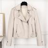 Slim Women PU  Leather Jacket Casual Biker Motorcycle Jackets Female Punk Streetwear Spring Autumn Coat