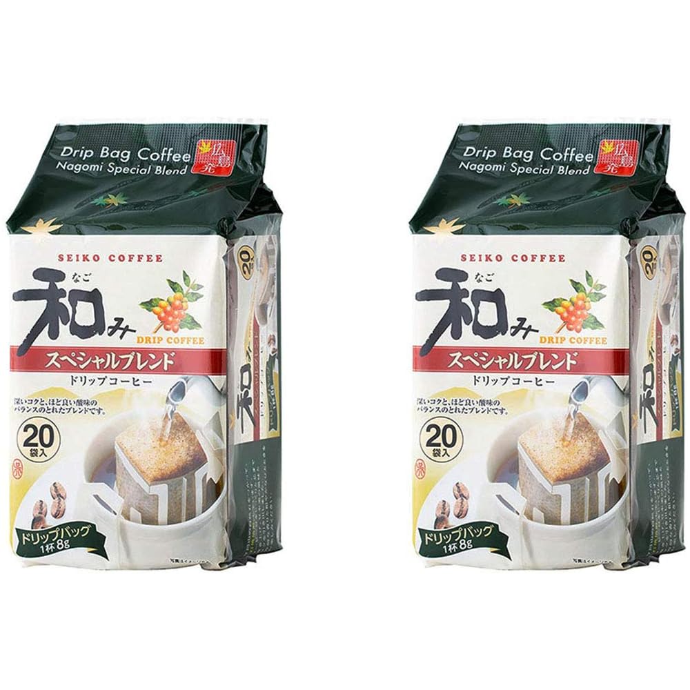 Seiko Coffee Nagomi Drip Special Blend (8g x 10p) x 12 bags