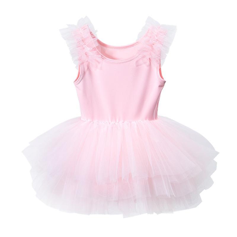 Kids Girls Ballet Dress Baby Children Cosplay Tutu Flower Dress Tulle Dancewear Clothing Ballerina Fairy Party Costumes