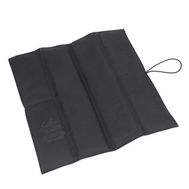 Picnic mat Moisture-proof mat Outdoor folding mat Thermal insulation seat cushion Mountaineering floor mat Chair seat cushion Portable seat cushion 31.5cm*32.5cm чёрный