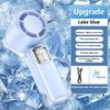 Cooling Ice Cooler Turbo Jet Fan USB Rechargeable Cooling Fan Ice Cooler Fan  Outdoor Travel Office