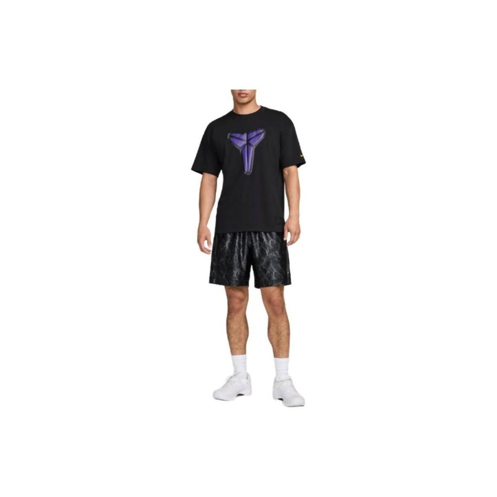 Nike Men's Black Crew Neck Cotton Short-Sleeve T-Shirt FZ8072-010