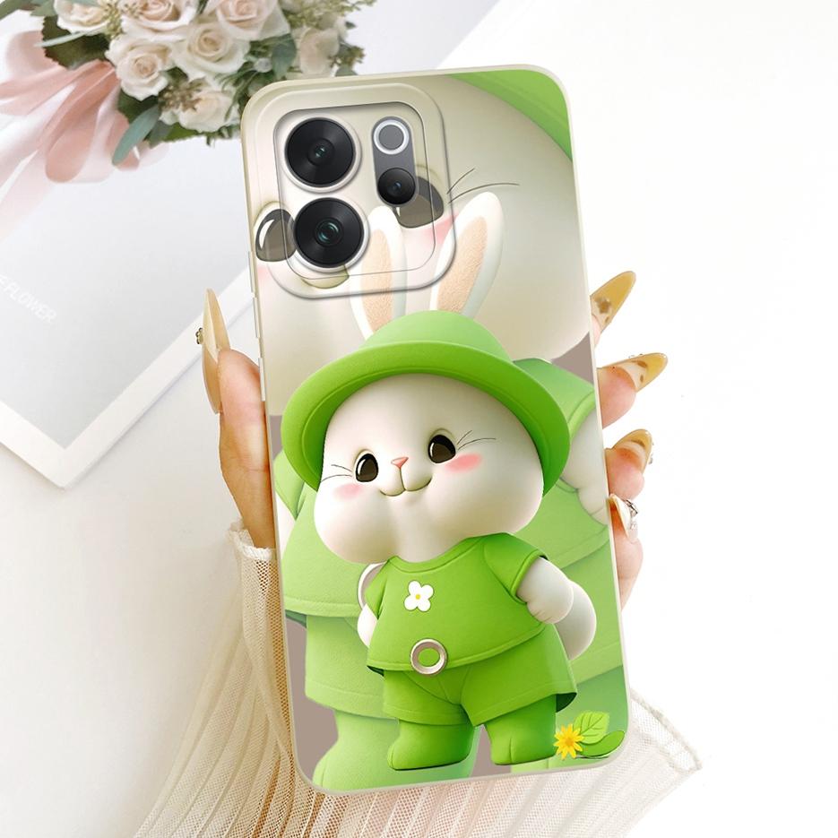 For Vivo V70 Elite Case V2548 Cute Rabbit Cartoon Cover Soft Silicone Phone Case For Vivo V70 FE V2550 V 70 Elite VivoV70 Fundas