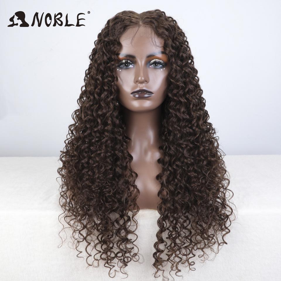 Noble Synthetic Lace Front Wig 30 Inch Long Curly Hair Wigs Lace Front Afro Kinky Curly Lace Wigs For Women Lace Front Wig