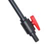 Fish Tank Filter Parts Water Filling Tube PVC Material with Control Valve for Aquarium Pumps and Accessories