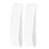 2Pcs Silicone Cooktop Gap Cover Kitchen OilProofing Sealing Strip for Home Kitchen(White 21in )