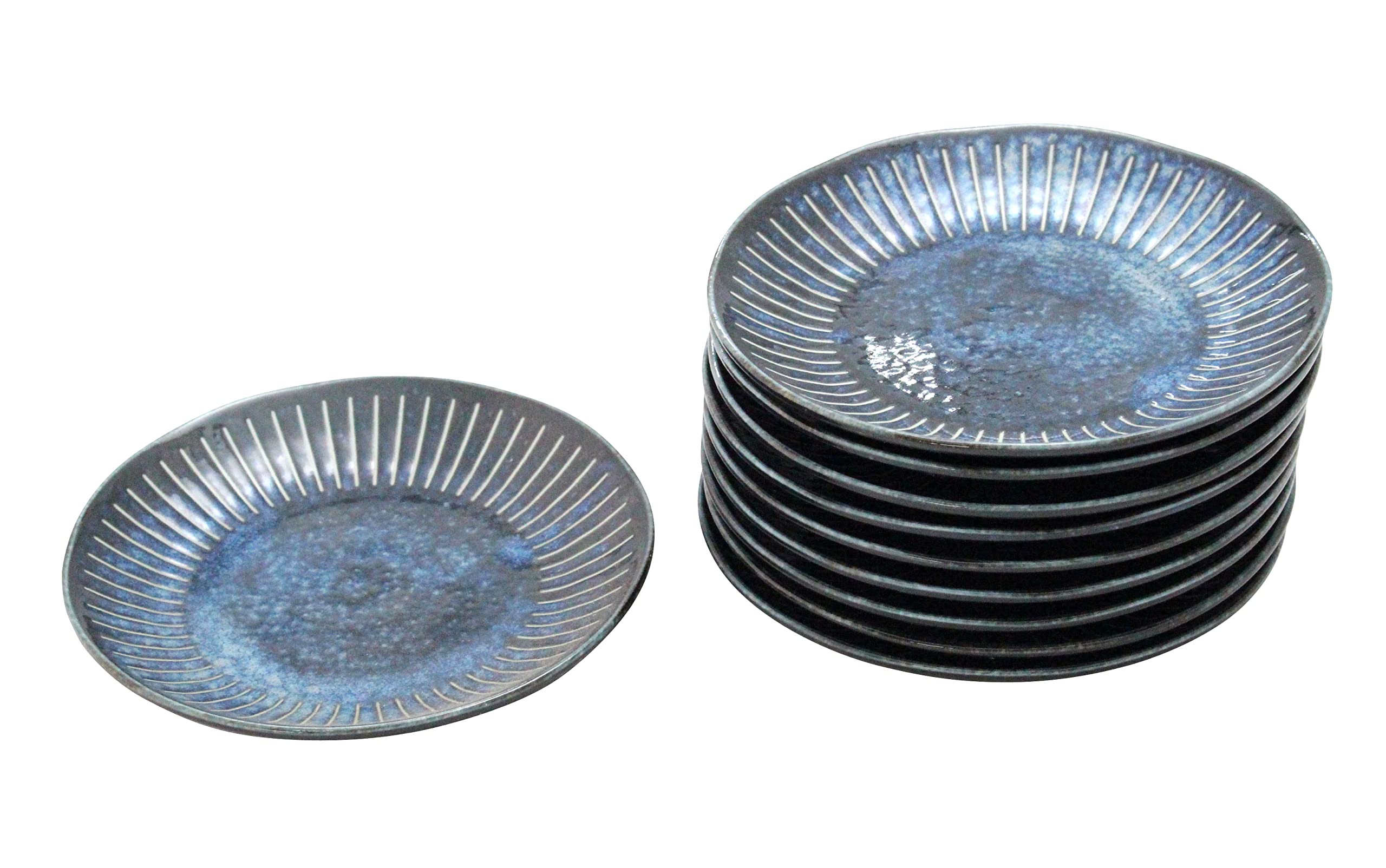 

Castle Enterprise Old House Cafe Series: Lightweight Plates, 13.8cm Diameter, Kaihei, Set of 10, Enhance Your Food and Ingredients