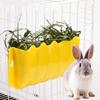 Hanging Grass Feeder Small Pet Rabbit Hanging Grass Feeder Rack Shelf Hay Bowl Holder Box Dispenser Rabbit Supplies