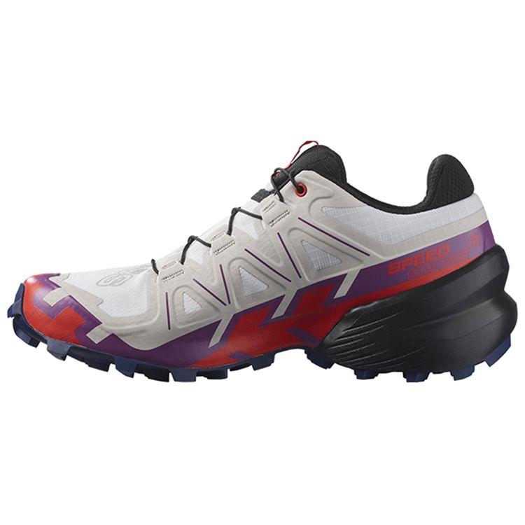 

SALOMON Кроссовки с низким профилем для улицы Женская обувь Белый Фиолетовый Красный 417432 42