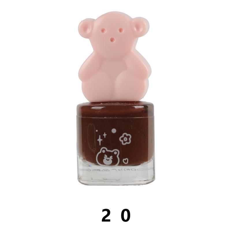 Water-based Cute No-bake Long-lasting Non-peelable Quick-drying Nude Color Odor-free Nail Polish