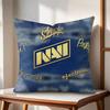 Team NNavi Cushion Cover Natural Linen Organic Fabric DoubleSided Printing Couch Pillow Covers Home Decor