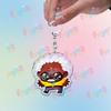 Fashion Game Dispatch Art Keychain for Accessories Funny Waterboy Sonar Prism Gaming Keyrings Key Chains Fans Gifts