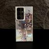 korea Japan Style Scenery S25 Ultra Case For Samsung Galaxy S25 S24 S23 S22 S21 FE S20 Ultra Plus Luxury Shockproof Phone Cover