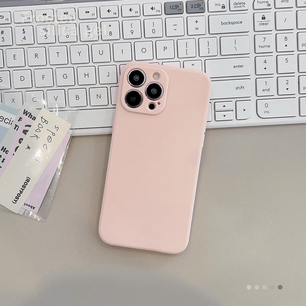 All-inclusive Camera 16 Apple 11 Imitation Original 14 Promax Liquid Silicone Iphone Phone Case Suitable for 13 Soft 15