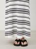 Mira Owen Border Crew Neck American Knit 09WNO252062 Women's Dress,