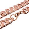 2026 Fashion Trend Domineering Men's Necklace, Six-Sided Grinding Chain Necklace Jewelry Accessories