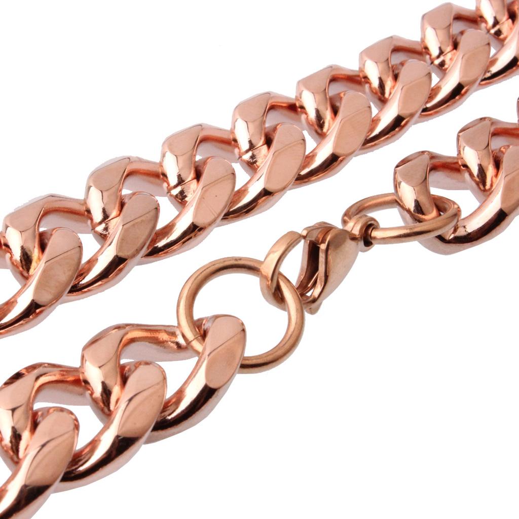 2026 Fashion Trend Domineering Men's Necklace, Six-Sided Grinding Chain Necklace Jewelry Accessories