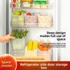 Side Door Storage Box for Organizing and Sorting Refrigerated Items - Inner Side Made of Food-grade Material, Side Storage Door with Boxes On Top