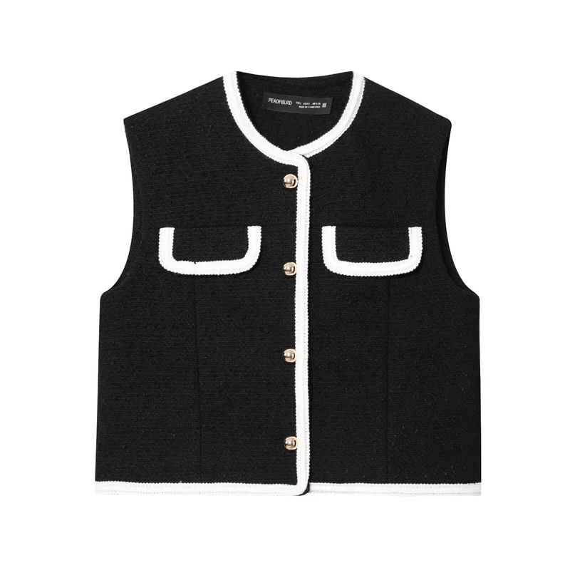 Kaslead New Women Clothes Western Style Loop Velvet Vest Vest Half Body Short Dress 1292239 1292331