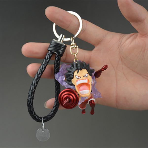 Piraten Schlüsselanhänger Geschenk: Blind Box Anime-Figuren - Monkey D. Luffy, Zoro, Chopper, Ace