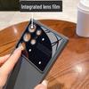 Liquid Silicone Case & Full Lens Film for Samsung S22/S23/S24 Ultra - Anti-Fall