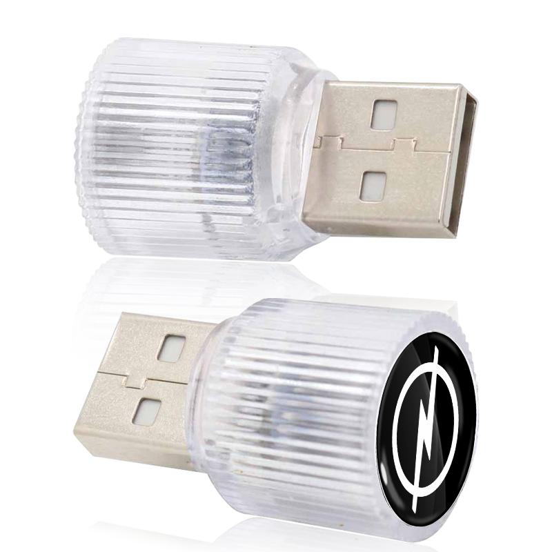 Neues Auto Mini USB LED Umgebungslicht Stecker Dekorative Atmosphärenlampe Für Opel Adam Ampera Corsa Insignia Karl Rocks-e Astra New Energy